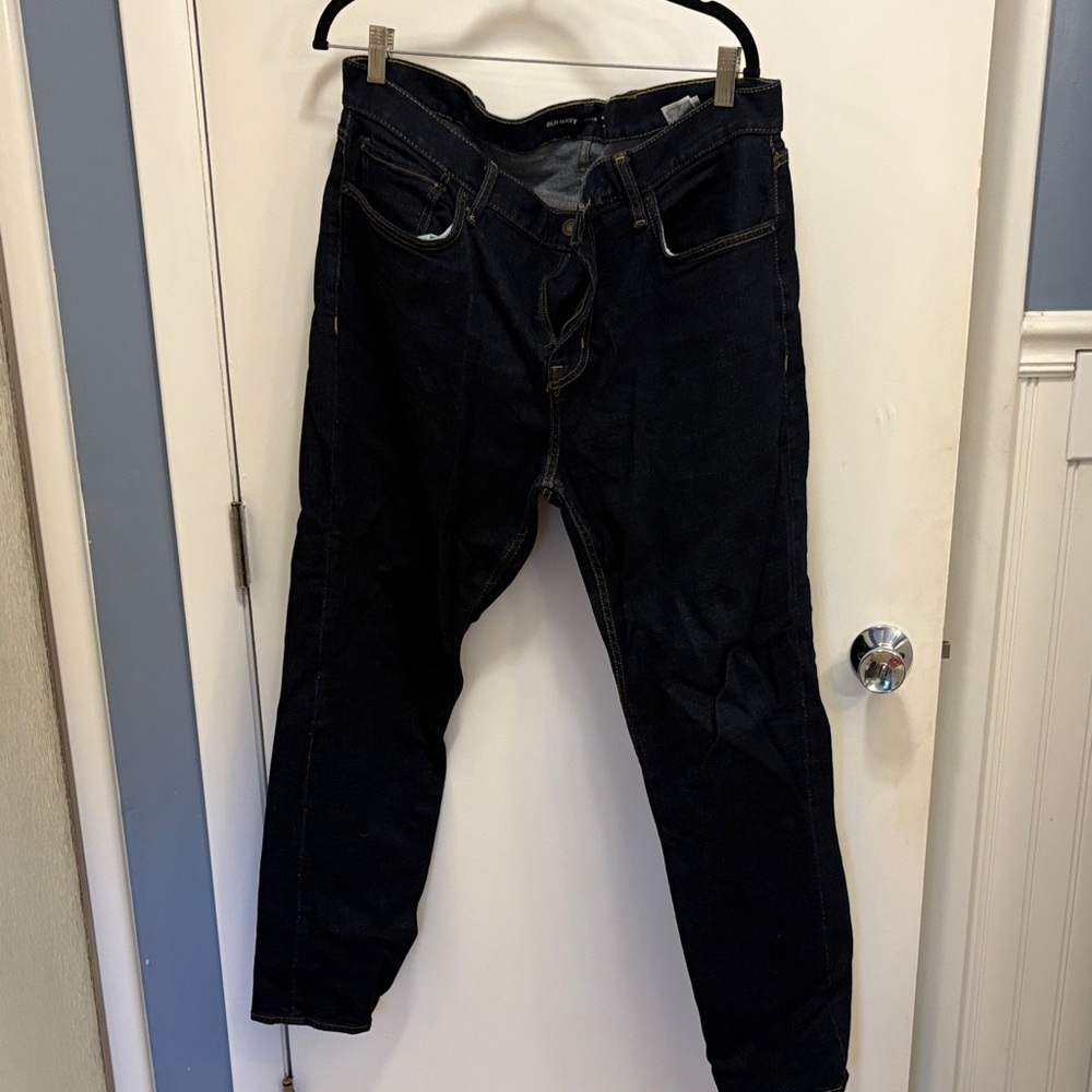 Old Navy Men's Deep Indigo Relaxed Jeans